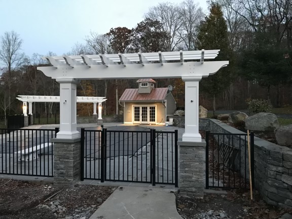 commercial pergola.
